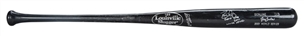 2001 David Justice World Series Game Used and Signed Louisville Slugger I13 Bat (PSA/DNA)